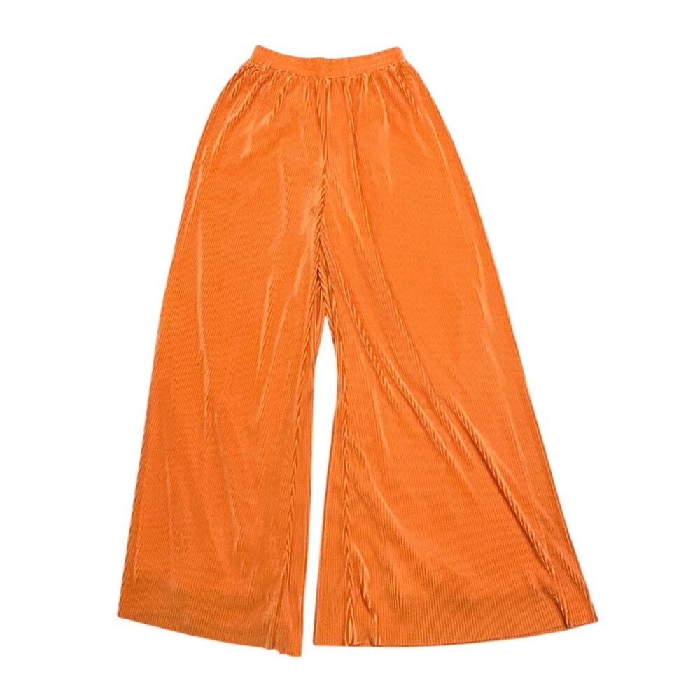 ACOA Orange Wide Leg Resort Pants XS